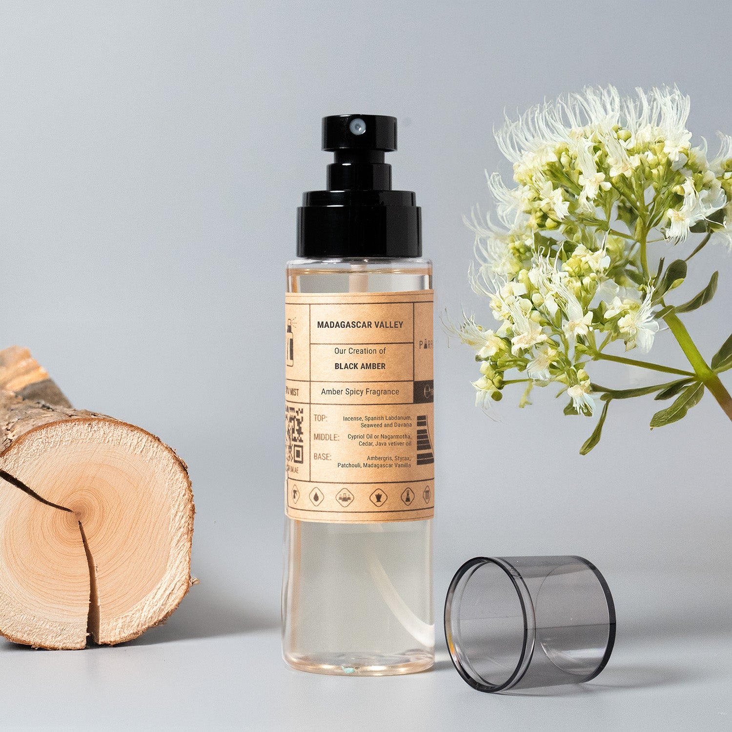 Agonist's Black Amber Body Mist 150ml