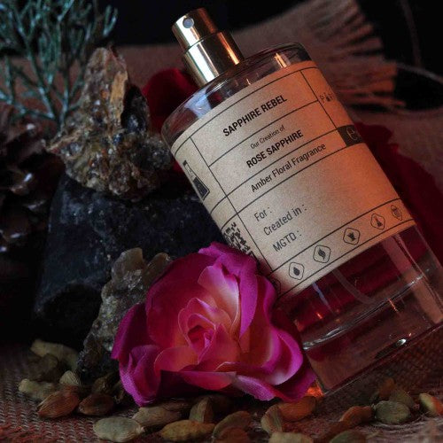 Boadicea The Victorious' Rose Sapphire Atomizer 10ml