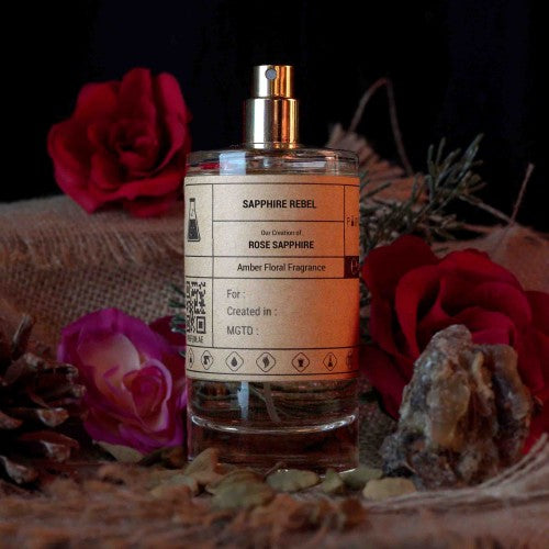 Boadicea The Victorious' Rose Sapphire Atomizer 10ml