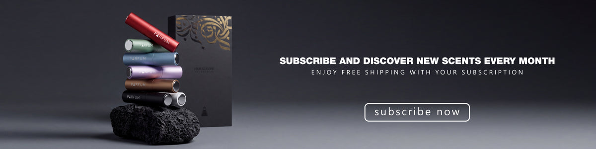 Subscribe and discover new scents every month – PARFUM refillable atomizers