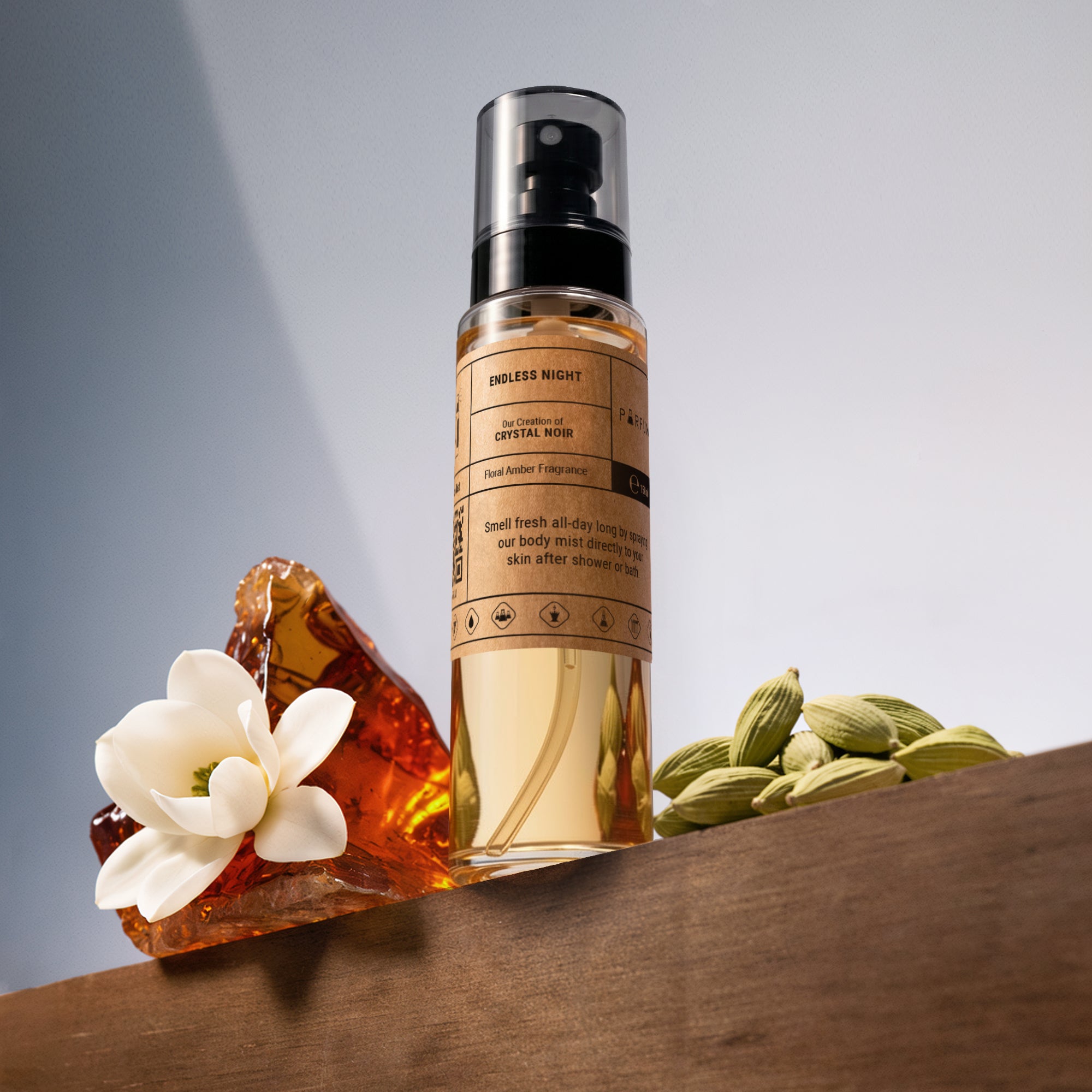 Versace's Crystal Noir Body Mist