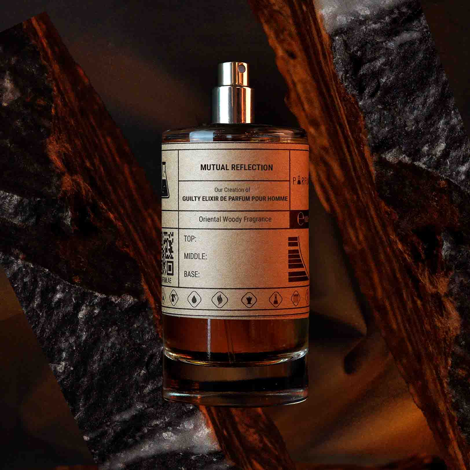 Our Creation of Gucci's Guilty Elixir de Parfum Pour Homme