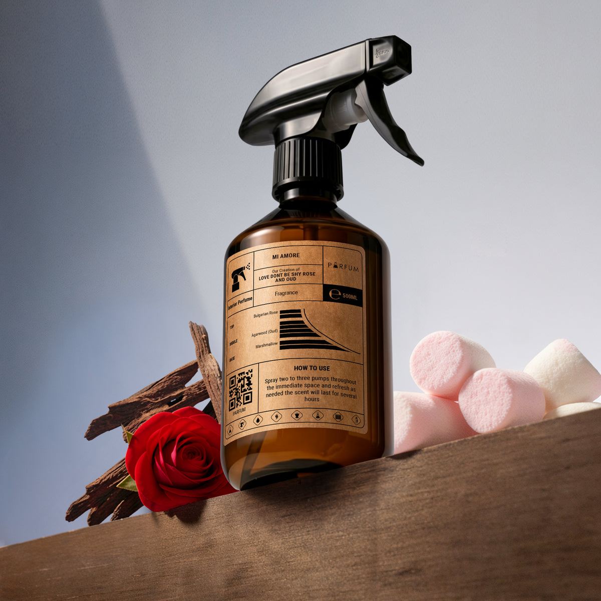 Our Creation of Kilian's Love Dont be Shy Rose and Oud