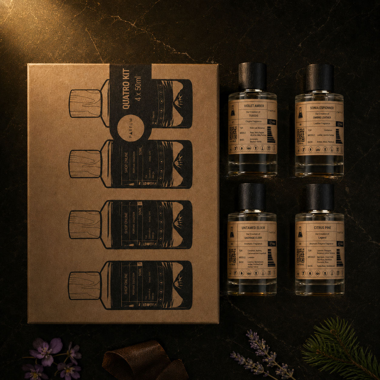 Quatro Kits  -Niche & Exclusive - Set Ten