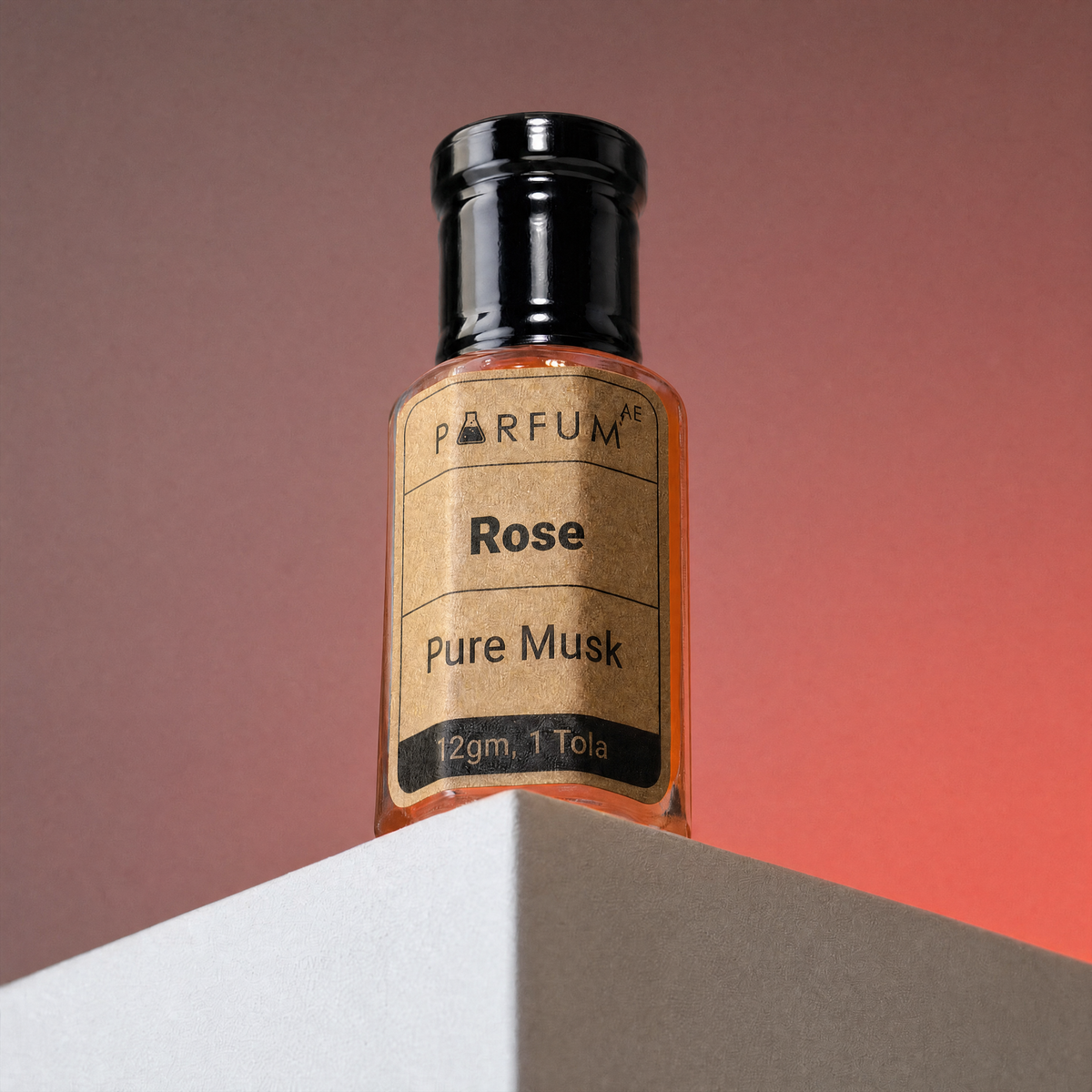 Rose Pure Musk Oil 12ml / 1 Tola - PARFUM