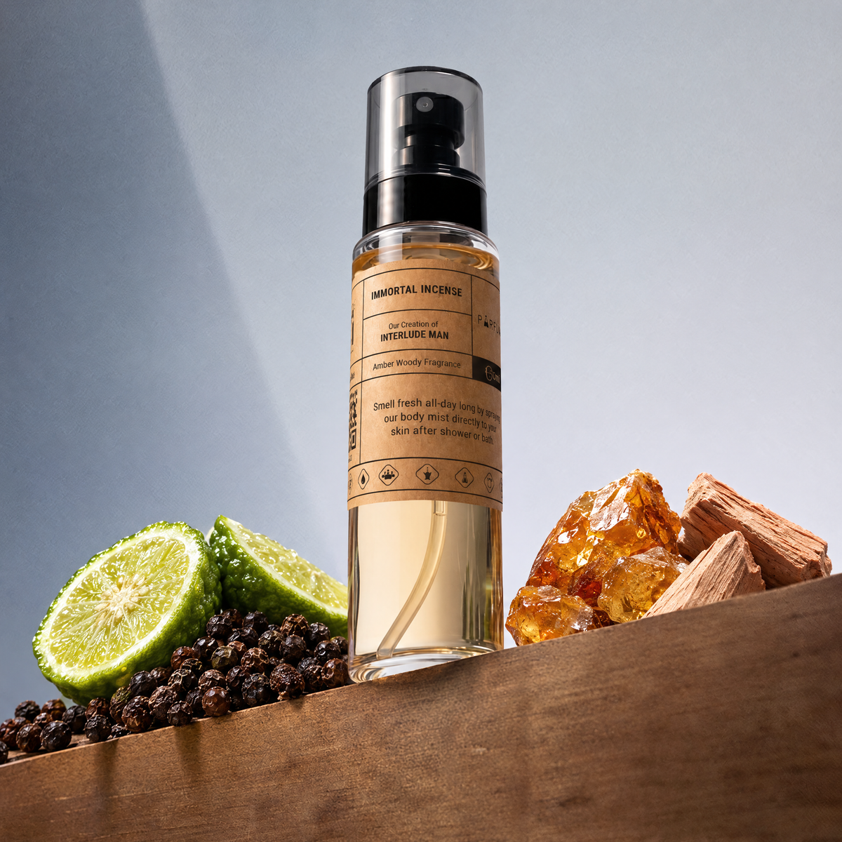 Amouage's interlude Man Body MIst 150ml