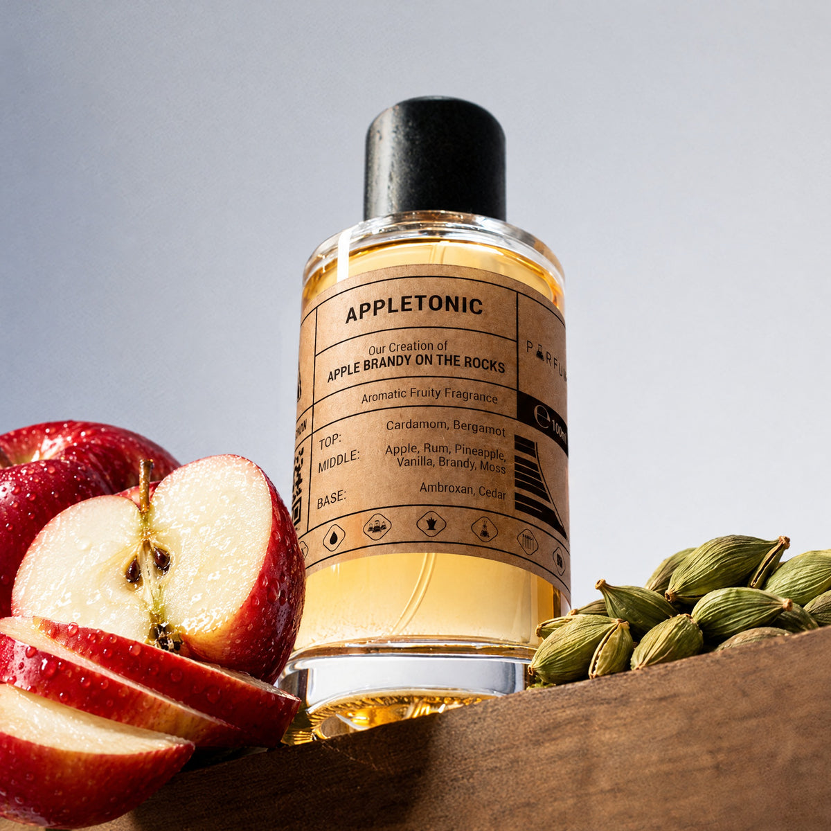 Our Creation of Kilian's Apple Brandy on the Rocks